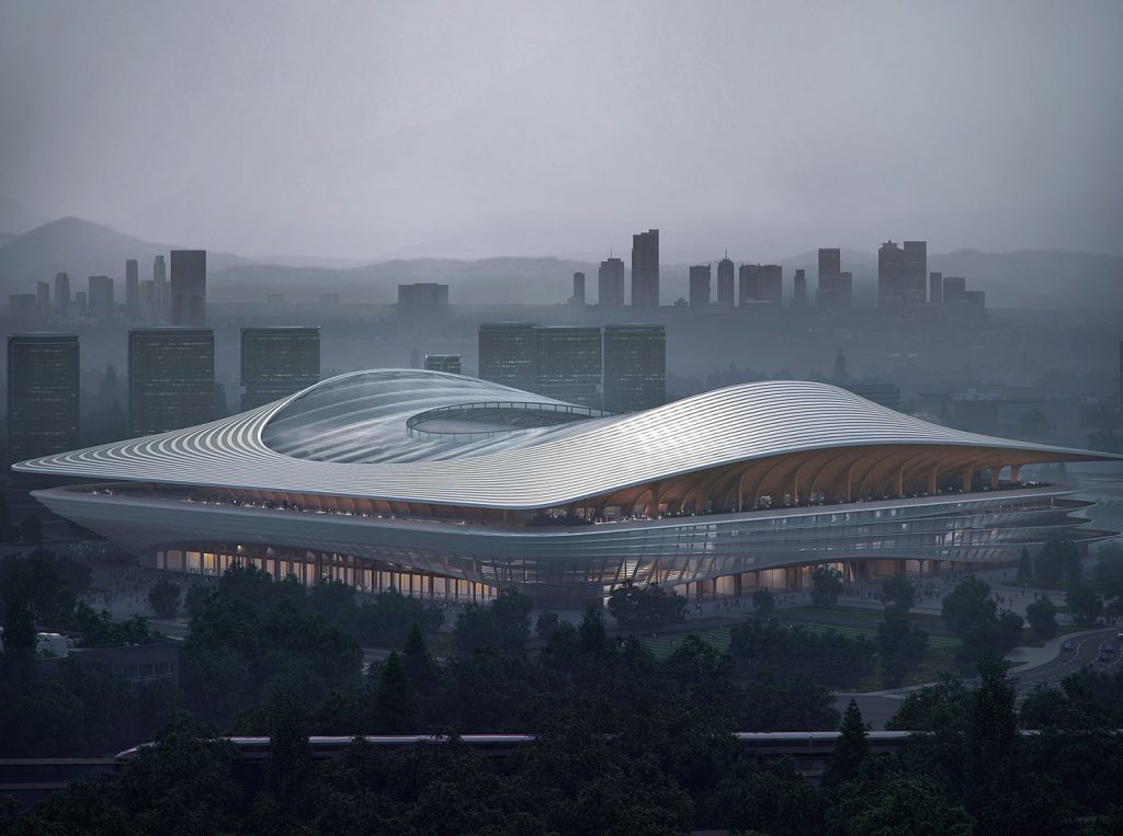 Centrul Internațional de Fotbal Xi'an, ZHA, China